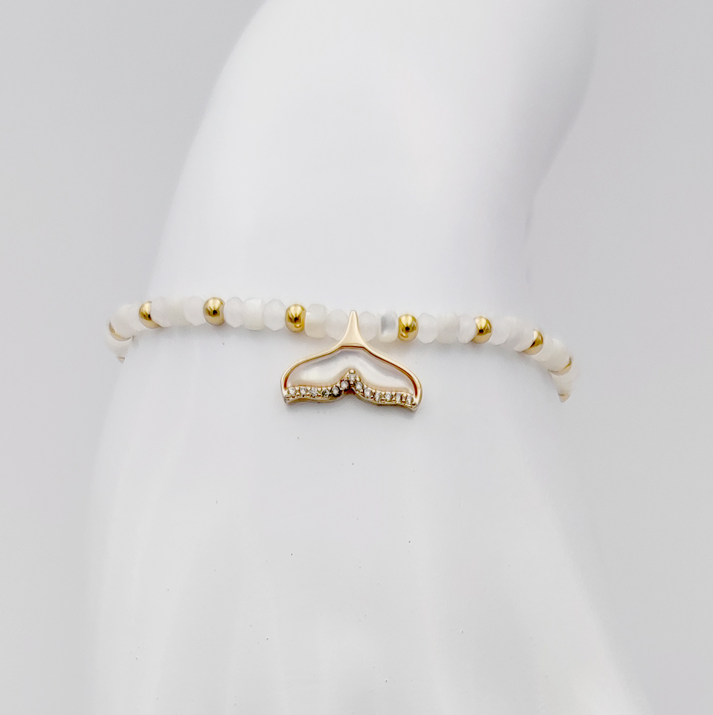 Mybiza Handmade– Pulsera Nácar Cola Sirena | Diseño 100% Ibiza